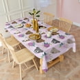 thumbnail image 6 of Cute Pitbull Terriers Dog and Flower Rectangle Tablecloth 60"x102",Waterproof Polyester Rectangle Table Cloth, Wipeable Spillproof Polyester Tablecloth for Dining, Camping, Indoor and Outdoor, 6 of 6