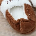 thumbnail image 3 of Gymnture Toddler Christmas Cartoon Slipper: Warm Plush Non-Slip Shoes (1 Pair), 3 of 10