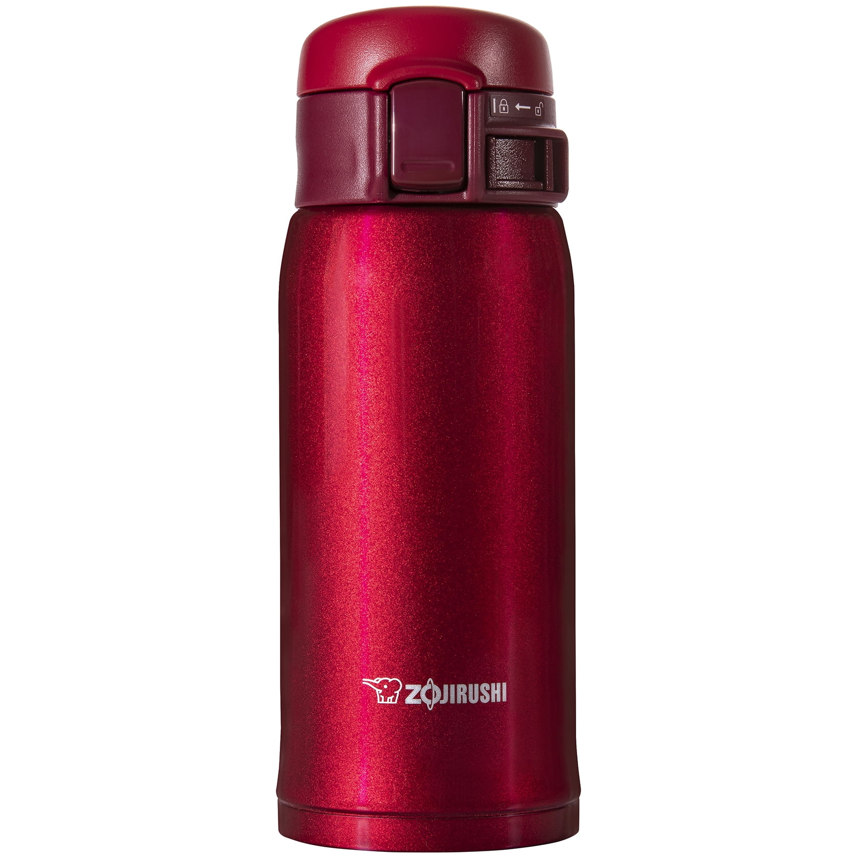 ZOJIRUSHI Flipopen Vacuum Insulated Travel Mug SMSE36 12oz Red