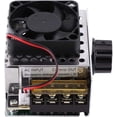 thumbnail image 3 of HUGFEGWE Pulse Wave Modulator With Fan, 4000W SCR Electronic Voltage Regulator Dimmer Temperature Controller Motor Speed Controlling Module Board with Cooling Fan CJB91-48347, 3 of 8