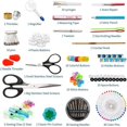thumbnail image 2 of Kit De Costura Para Adultos Kit De Hilo Y Aguja Para Costura Actualización 41 Xl Carretes De Hilo 206 Piezas Estuche De Tela Oxford Kits De Reparación De Costura Básicos Portátiles Para, 2 of 5