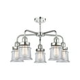 thumbnail image 3 of Innovations Lighting - Canton - 5 Light Stem Hung Chandelier In Industrial, 3 of 5