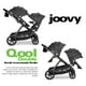 thumbnail image 3 of Joovy Qool Double Bundle Double Stroller with Reconfigurable Seats, Magnetic Safety Harness with Padding, UPF 50 Sun Canopy, and Large Storage Basket, Jet, 3 of 5