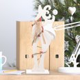 thumbnail image 2 of 2 Pcs Wooden Decor for Office Chirstmas Gifts Christmas Elk Ornaments Decorations, 2 of 6
