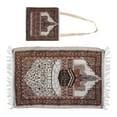 thumbnail image 4 of Muslim Prayer Rug, 27.6x43.3in Prayer Mat  For Home Use For Muslim Worship, 4 of 8