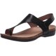 thumbnail image 1 of Sandal Dansko Reece, plantilla de corcho viscoelástica para mujer, color negro, 1 of 1