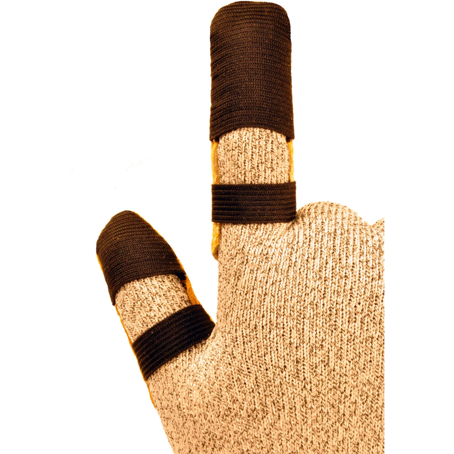 G & F Cowhide Leather Thumb Guard, Finger Protector, Medium Size Pack of 1, Durable Thumb Protection