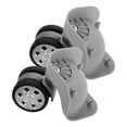 thumbnail image 3 of 1 Pair Luggage Suitcase Wheels Trunk Wheels Mute Luggage Wheel Spare Part Universal Wheel Replacement Luggage Suitcase Wheels for Luggage Suitcase Trolley, 3 of 7