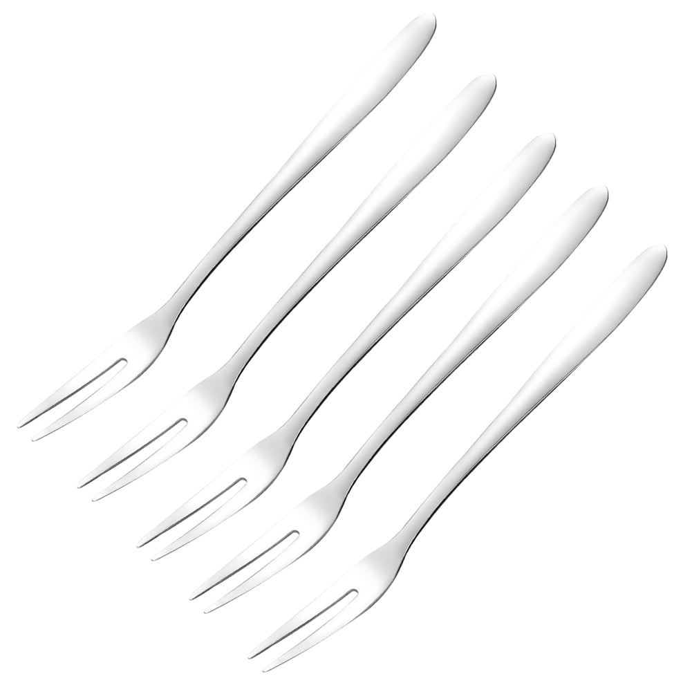 Fruit Fork Cutlery Set Luxury Stainless Steel Gold Cake Dessert Forks