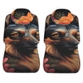 thumbnail image 5 of Fotbe Colorful Flower German Shepherd Pattern Automotive Seat Covers for Cars Trucks and SUVs – Car Seat Covers for Front Seats,Protective Seat Covers,Vehicle Seat Covers, Set of 2, 5 of 9