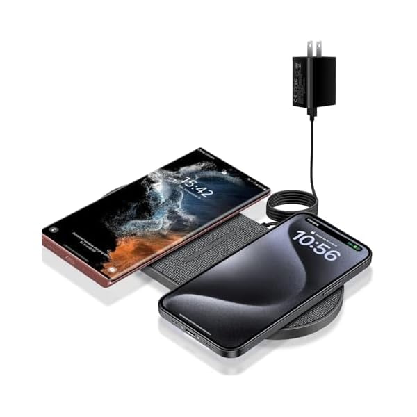 iPhoneアクセサリー mmphie dual wireless charging pad iPhoneアクセサリー mmphie dual wireless charging pad Amazon