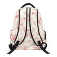 thumbnail image 2 of Pzuqiu Pink Axolotl Floral School Backpack for Teens 17 Inch Soft Padded Breathable Straps Lightweight Casual Bookbag Multi Pockets for Girls Primary Middle School Daily Use, 2 of 7