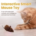 thumbnail image 6 of Apmemiss Interactive Cat Toy Mouse, Moving Automatic Cat Toys Mice Electronic with Tail, Automatic Cat Toys for Kitten Indoor/Outdoor Exercise Self Play Exercise, 6 of 8