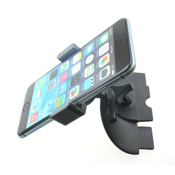 CD Slot Car Mount for Google Pixel 8a/6a/6 Pro - Holder Cradle Rotating Dock Strong Grip