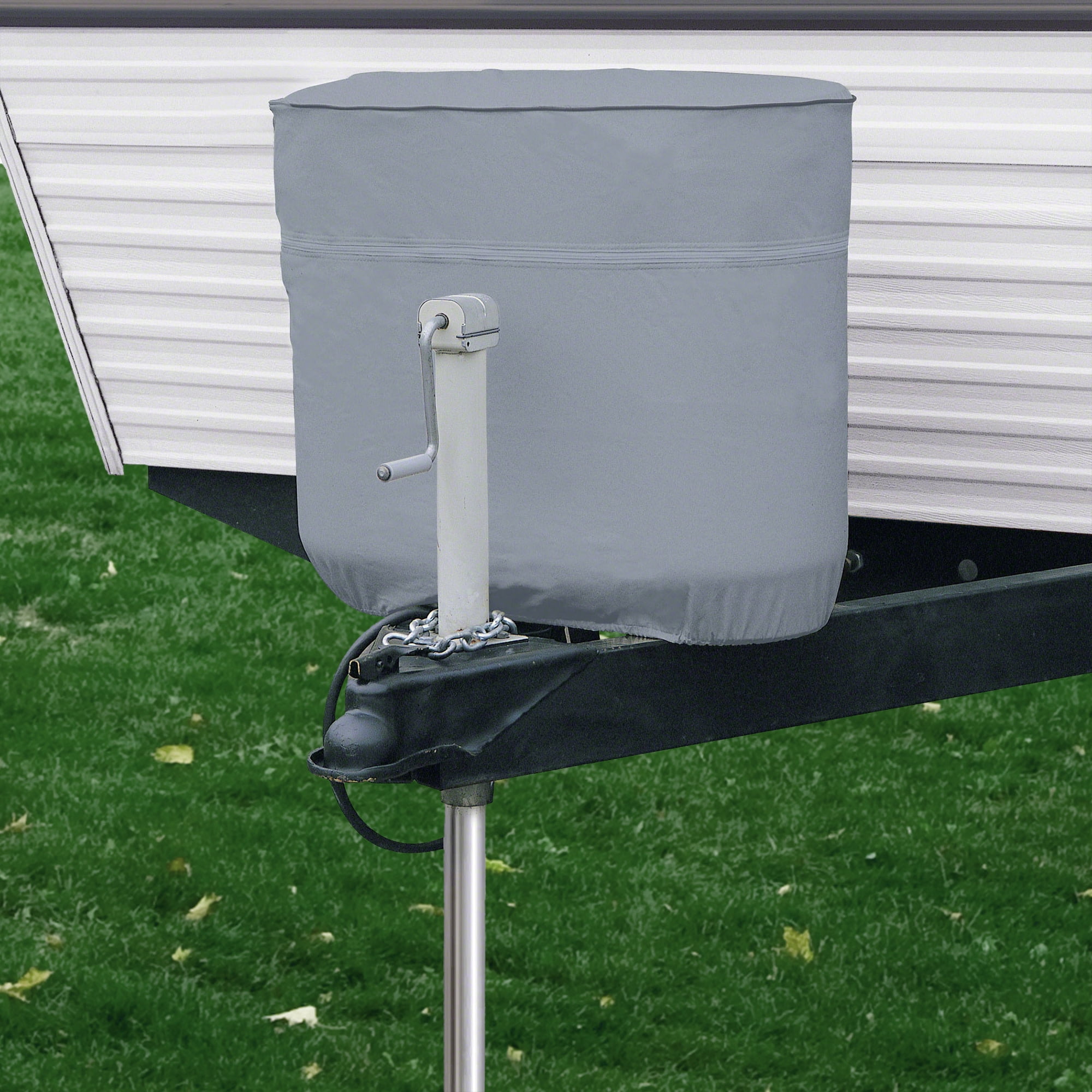 Classic Accessories RV Tank Cover, Double 30/7.5 Gallon Tanks, Grey