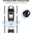 thumbnail image 3 of Universal Rear View Camera Mini Backup Camera Wide Angle Night Vision Waterproof Car Parking Camera 360° Rotation, 3 of 8