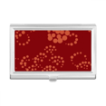 thumbnail image 1 of Chinese Japanese Style Asia Wave Dot Pattern Business Card Holder Case Pocket Box Wallet, 1 of 3