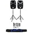 thumbnail image 2 of Rockville Power GIG RPG-122K All In One DJ/PA Package (2) 12" DJ/PA Speakers 1000 Watts Peak Power/250 Watts RMS with Built in Bluetooth, USB/SD Player, FM Tuner, Speaker Stands and a Wired Microphone, 2 of 4