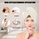 thumbnail image 4 of Toalla de microfibra superabsorbente para el cabello | Turbante de secado rápido para mujeres con cabello largo, rizado y grueso | Toalla suave para niños y adultos | Rosa, gris, blanco y café, 4 of 7