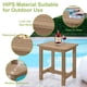 thumbnail image 4 of Mesa auxiliar Y&M Adirondack impermeable marrón 41x33x42 cm, 4 of 7