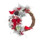 thumbnail image 1 of Corona de Navidad artificial, guirnalda de Navidad, decoración navideña, corona de puerta delantera para chimenea, decoración interior y exterior, 1 of 8