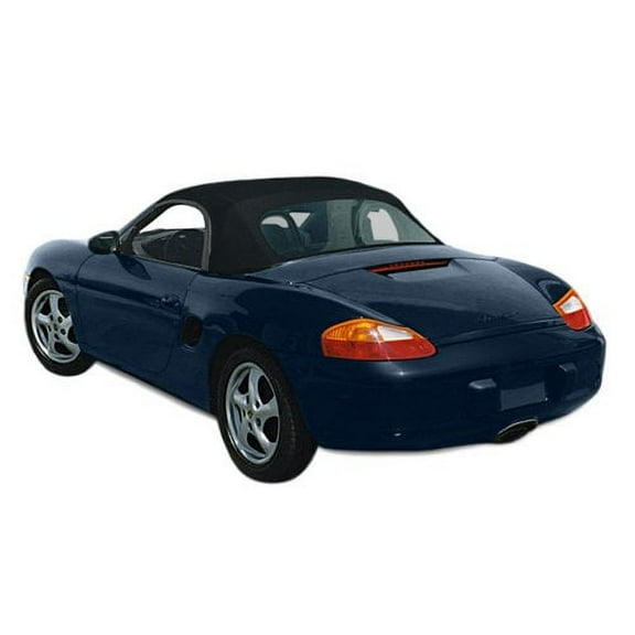 Sierra Auto Tops Convertible Top Replacement for Porsche Boxster 1997-2002, Stayfast Canvas, Black