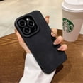 thumbnail image 5 of Funda protectora para cámara a prueba de golpes para iPhone 14 Pro Max 15 13 12 11 16 Pro X XR XS 7 8 Funda de cuero suave mate, 5 of 5