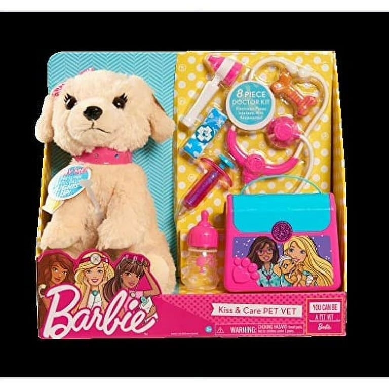 Barbie kiss & care pet doctor on sale set