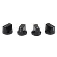 thumbnail image 4 of Perillas de Pedal de Guitarra CUTICAT Paquete de 4 Piezas de Plástico Negro, 4 of 8