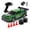 Green Dragon / 1 Battery, variant on 1/24 Scale 4WD RC Racing Car With Drift Tires Racing Tires LED Lights 2.4GHz Remote Control Hobby Grade Vehicle For Tracks Garages Pavement And Indoor Driving( Blue / 1 Battery )