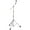 Black, variant on Mapex Mars Double Braced Boom Cymbal Stand - Black