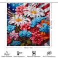 thumbnail image 2 of Independence Day Of The United States Flag Shower Curtain Sets with Rugs 4 Piece Rustic, 2 of 8