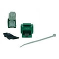 thumbnail image 2 of Cable Wholesale Cat6 Keystone Jack, Green, Toolless, RJ45 Female, 2 of 3
