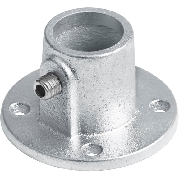 4 PCS Railing Flange Pipe Base Structural Fitting Fits 1" Schedule 40 Pipe