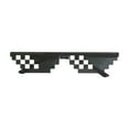 thumbnail image 2 of Pixel Sunglasses for Men, Vintage Mosaic Glasses, Groom & Best Man Wedding Photo Props, Bachelor Party Fashion Accessories, 2 of 3