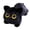 black, variant on Long Cat Plush Toy Lying Cat Stuffed Animal Soft Plush Doll Decorative Pillow