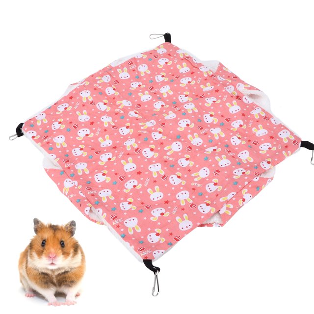 Double Layer Pet Hammock, Safe Hanging Squirrel Sleeping Bag Antistatic For Home