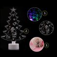thumbnail image 3 of Bangcool 3PCS Christmas Night Lamp X-mas Tree Santa Snowman Bedside Light Table Ornament, 3 of 10