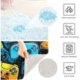 thumbnail image 6 of GZHJMY Bathroom Rug Cartoon Gamepad Soft and Absorbent Bathroom Carpet Non-Slip Machine Washable Plush Bath Floor Rug Door Mat for Bathtubs, Toilet,Kitchen, 16x24 in Carpet Runner, 6 of 6