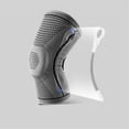 thumbnail image 3 of 2 Pack Sport Knee Sleeve Nonslip Professional Knitted Breathable Comfortable Knee Brace For Running Joint Pain Relief - L, 3 of 5