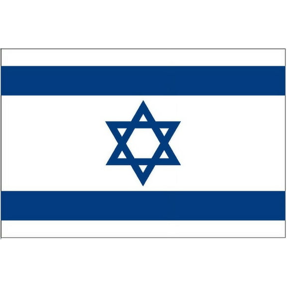 Israel 5'x8' Flag Rough Tex ® 100D