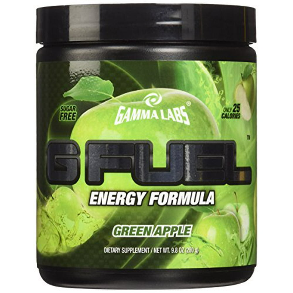 Gamma Labs G Fuel Energy Formula Green Apple 9.8 Oz