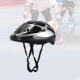 thumbnail image 6 of Luwecf Children Helmet Teenagers Skateboard Helmet Shockproof Lightweight Skate Black Argent, 6 of 9