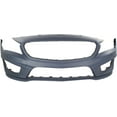 thumbnail image 4 of For 14-16 CLA250/CLA45 AMG Front Bumper Cover Assembly w/Park Aid Sensor Holes, 4 of 5