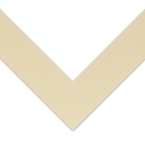 Blick Pre-Cut Mat Single - Cream, 9" x 12" (5-1/2" x 8-1/2" Opening)
