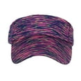 thumbnail image 2 of ZQUUVOU Sports Sun Visor Hats for Men Women Printed Adjustable Lightweight Packable Cooling Empty Top Visor Hat Tennis Golf Purple, 2 of 3