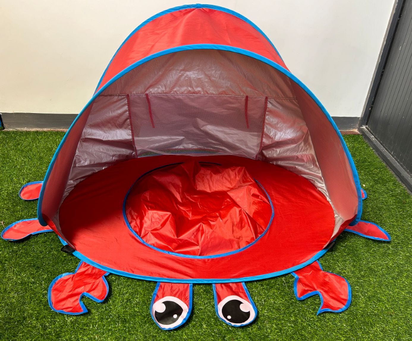 Sun N Splash PVC Crab Baby Pool Tent, Aquatic Themed, Age Group: 3+ Months