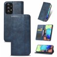 thumbnail image 1 of Compatible with Samsung Galaxy A73 5G Case Magnetic Closure Vintage Pattern PU Leather Wallet Cover with Card Slots-Blue, 1 of 5