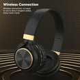 thumbnail image 3 of Auriculares , Estéreo HiFi Plegables Inalámbricos Sobre La Oreja Con Micrófono, Auriculares Ligeros Para Ordenador Para Deportes, 3 of 7