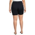 thumbnail image 4 of Just My Size Women's Plus Elastic Waist Stretch Bermuda Shorts, 4 of 6